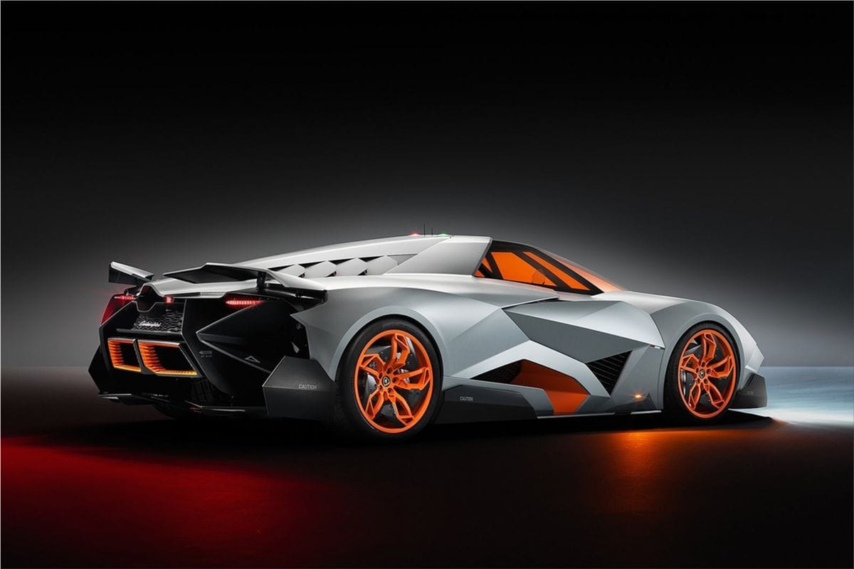 Lamborghini Egoista Concept Celebrating Lamborghinis 50th Anniversary