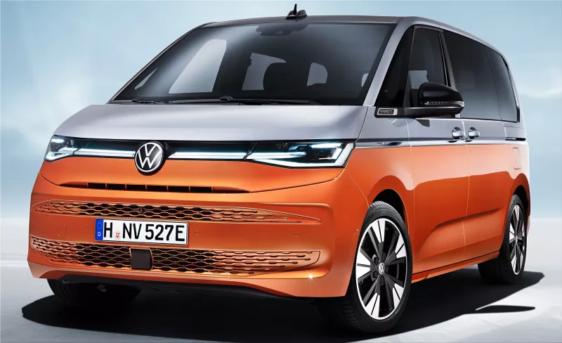 The new 2022 Volkswagen T7 Multivan plug-in hybrid | Car Division