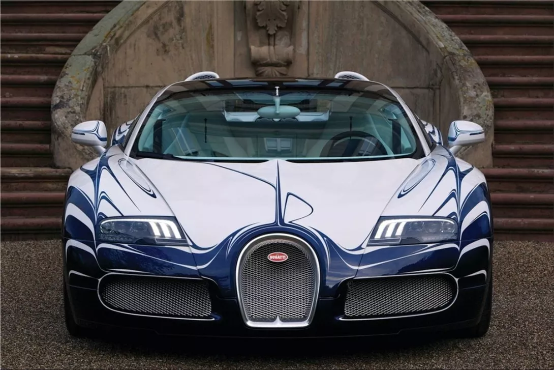 2011 Bugatti Veyron Grand Sport LOr Blanc